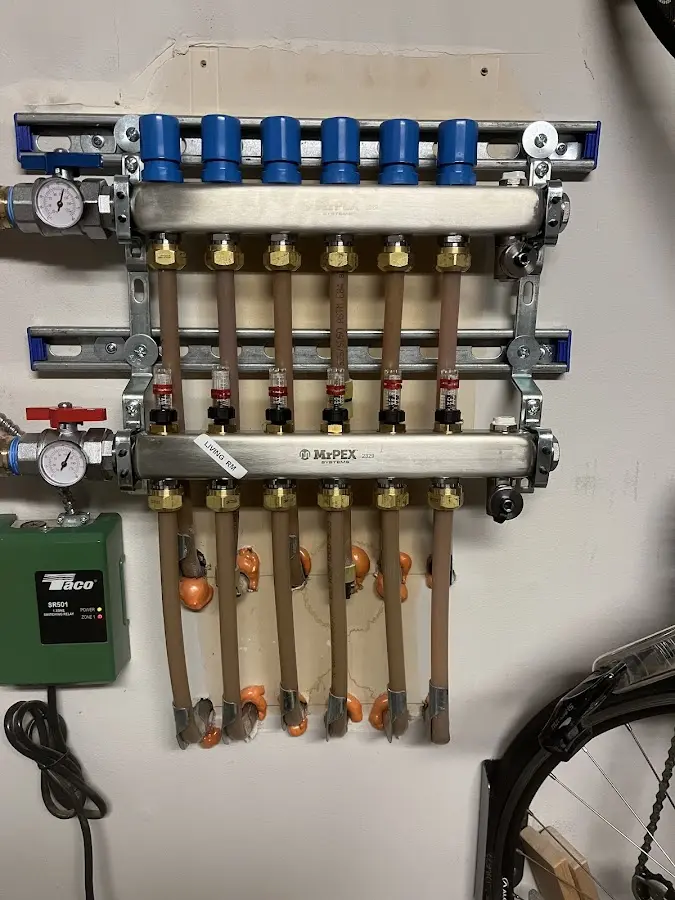 Plumber performing Gas Leak Detection at a residential property in Pine Hills